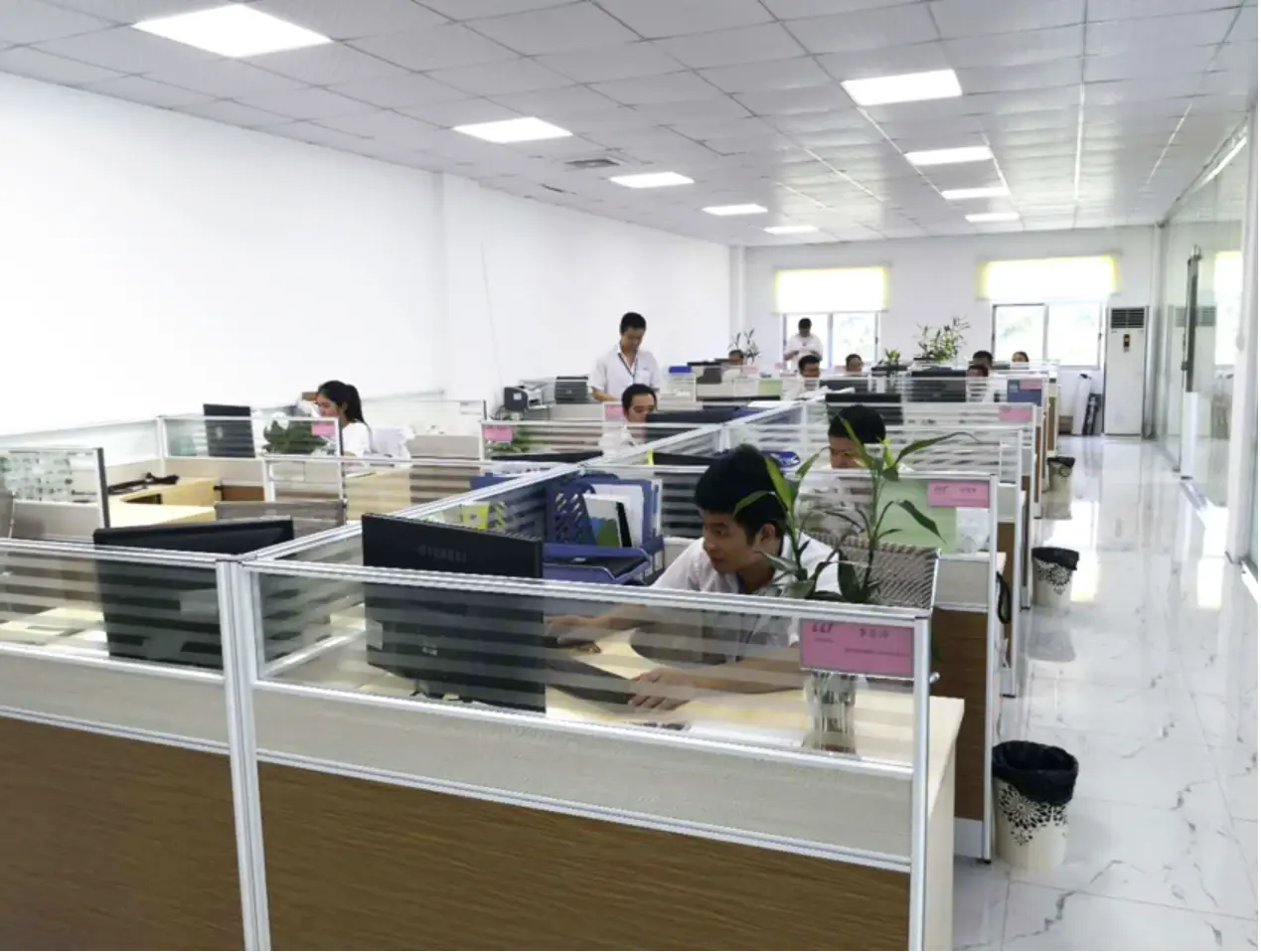 利路通官网公布的研发办公区