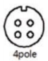M12 4-pin catalog face reference
