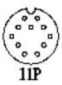 M19 11-pin catalog face reference
