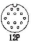 M19 12-pin catalog face reference
