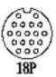 M19 18-pin catalog face reference