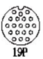M19 19-pin catalog face reference