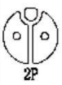 M19 2-pin catalog face reference