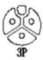 M19 3-pin catalog face reference
