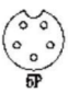M19 5-pin catalog face reference