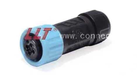 M12 push-lock in-line female contact structure reference