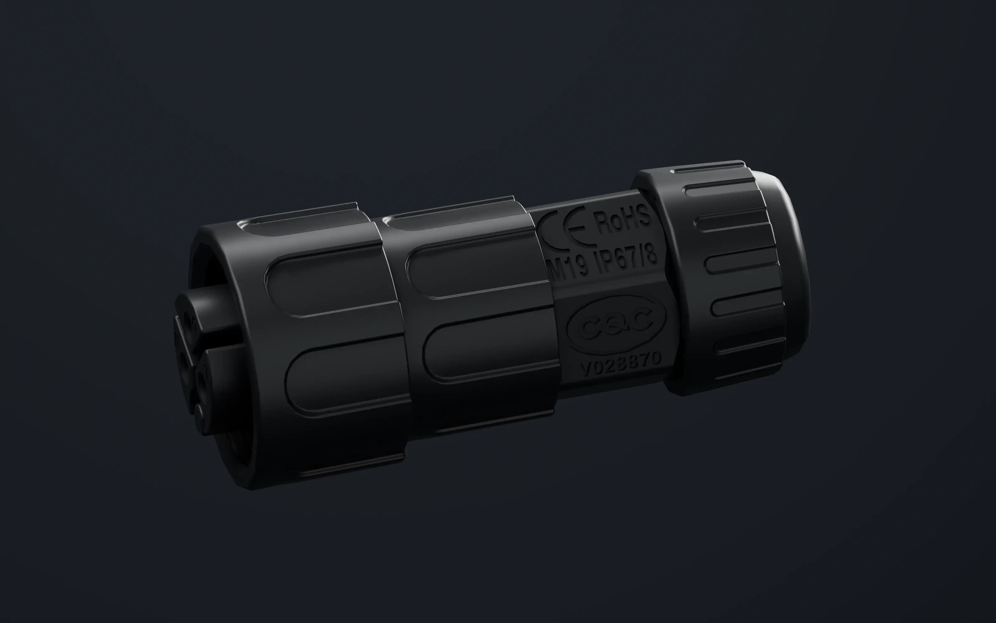 M19 connector structure display
